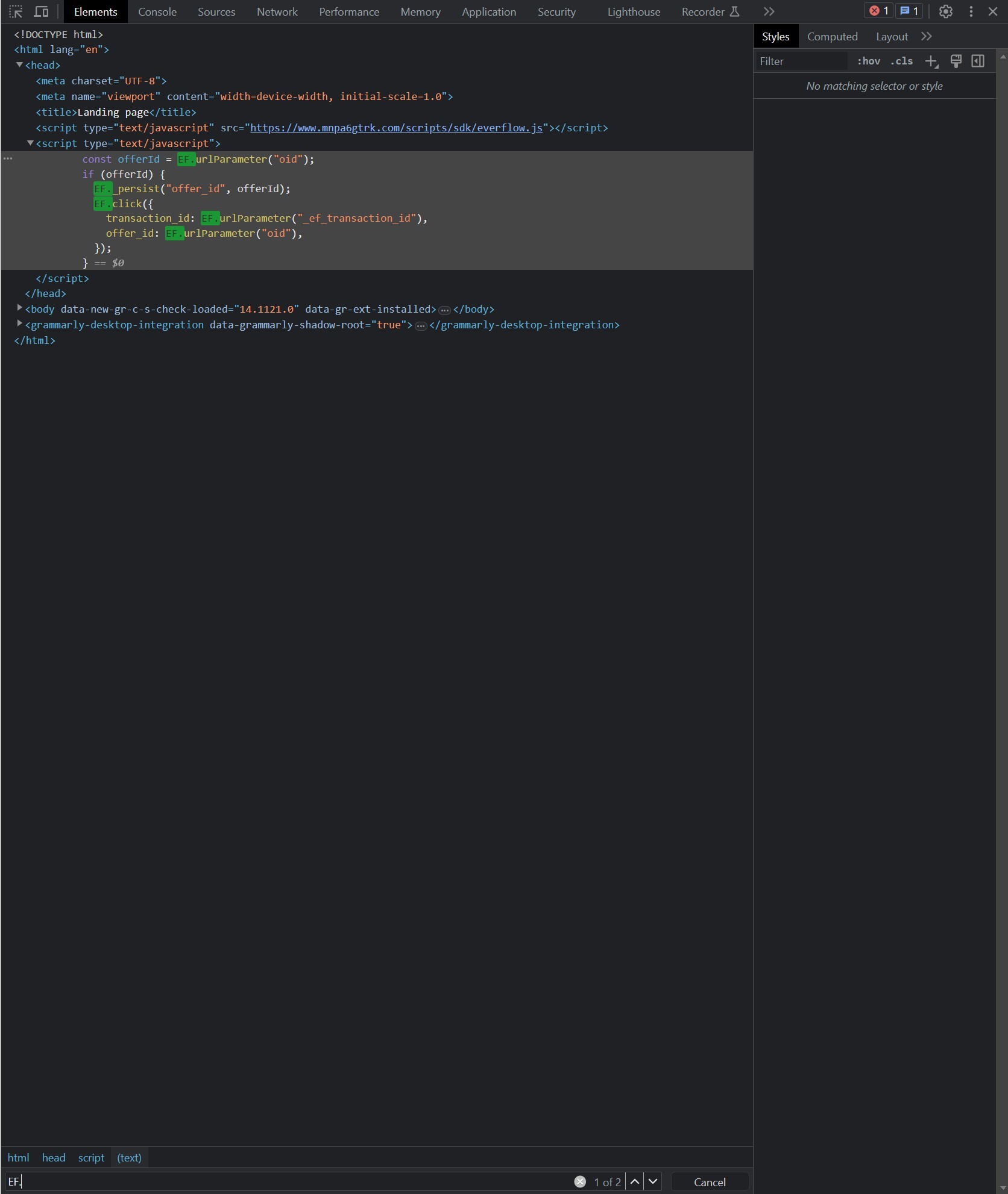 12_Landing Page 'Inspect Element'.jpg