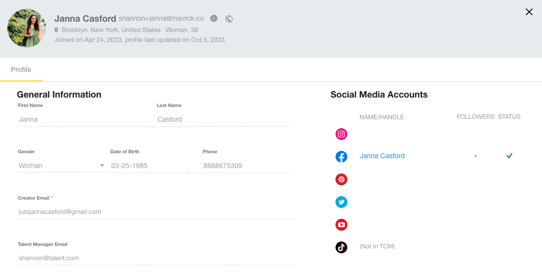 influencer manager email field.png
